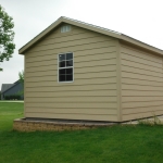 Extra window for more light in shed.